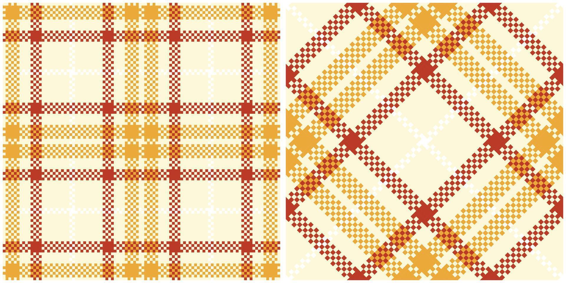 Tartan Seamless Pattern. Traditional Scottish Checkered Background. Template for Design Ornament. Seamless Fabric Texture. vector