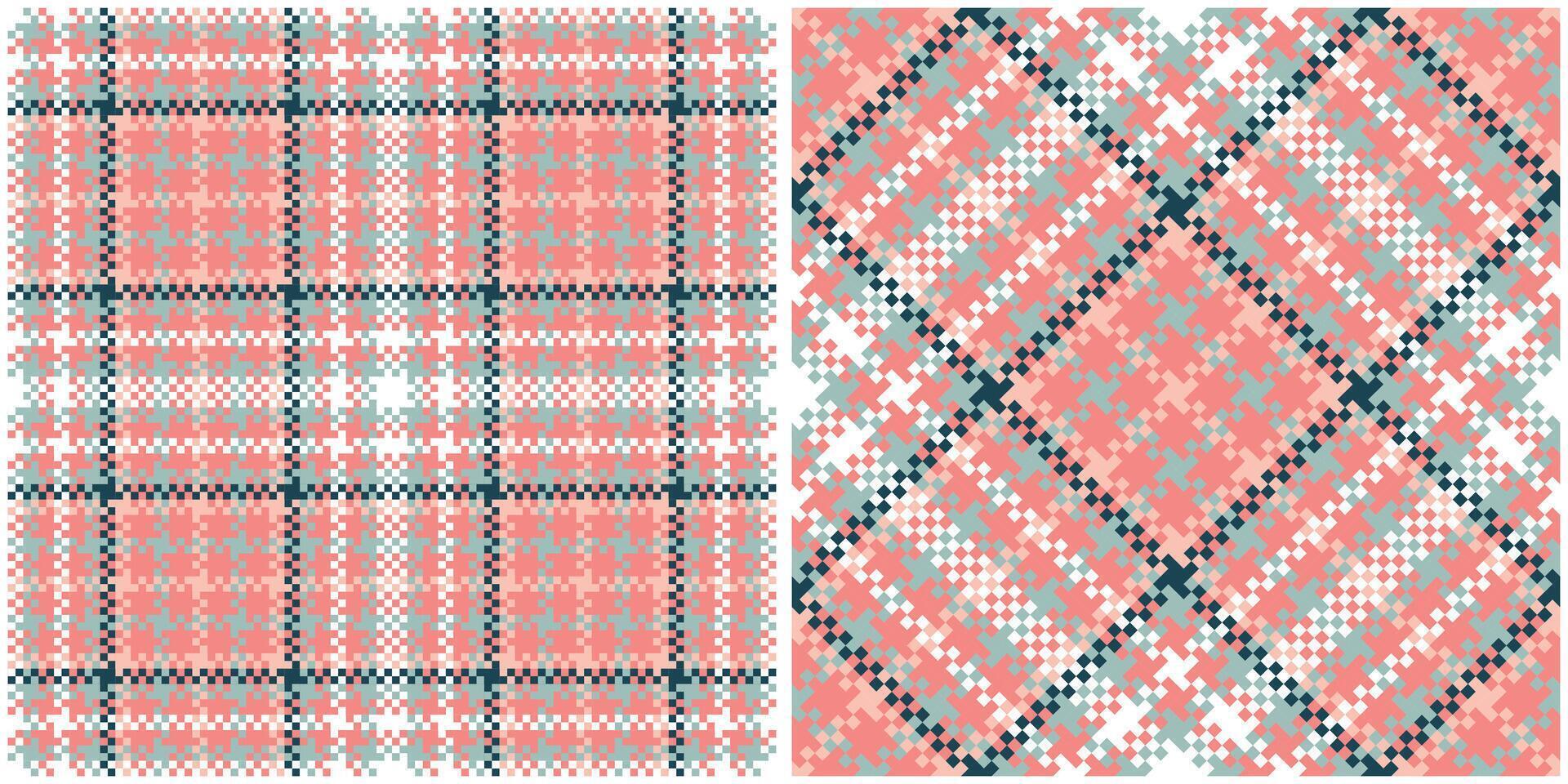 Plaid Pattern Seamless. Checkerboard Pattern Template for Design Ornament. Seamless Fabric Texture. vector
