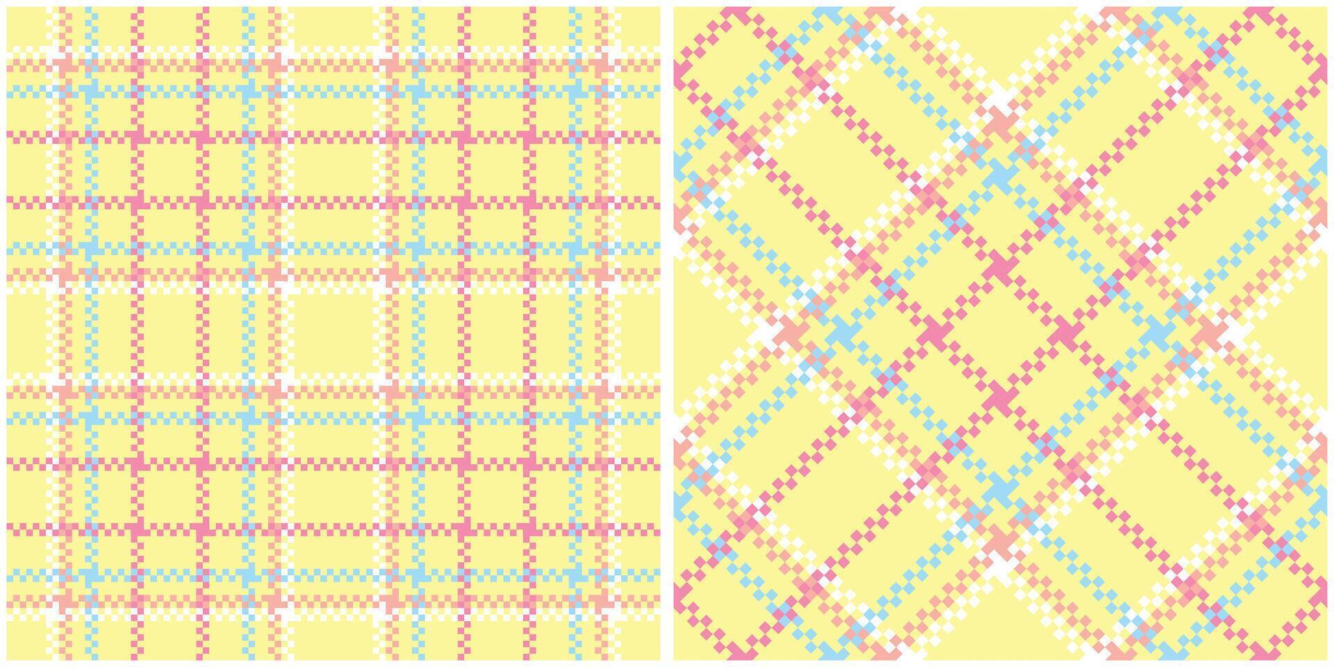 Plaid Pattern Seamless. Tartan Plaid Seamless Pattern. Flannel Shirt Tartan Patterns. Trendy Tiles for Wallpapers. vector