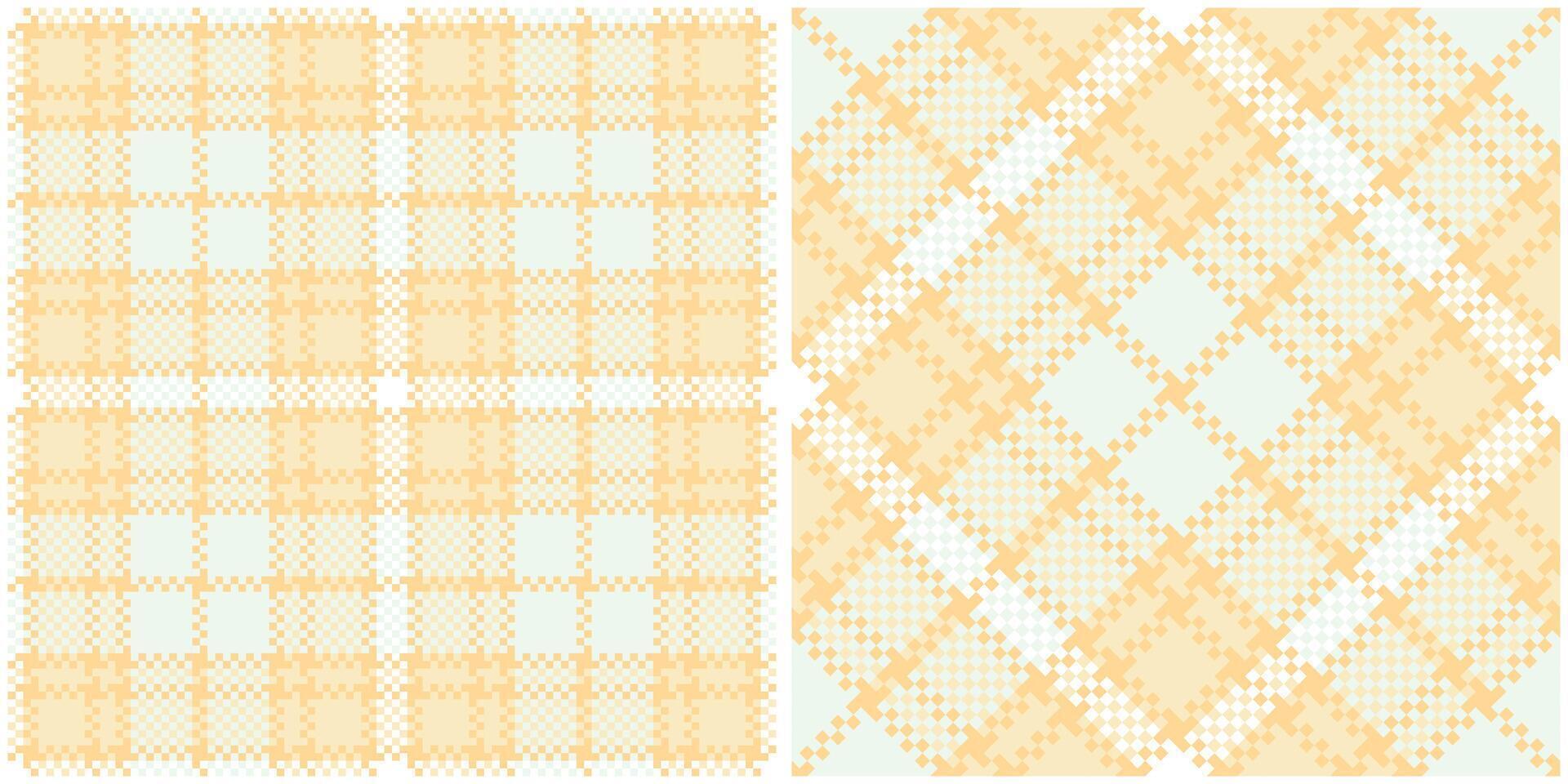 Scottish Tartan Pattern. Classic Plaid Tartan Traditional Scottish Woven Fabric. Lumberjack Shirt Flannel Textile. Pattern Tile Swatch Included. vector