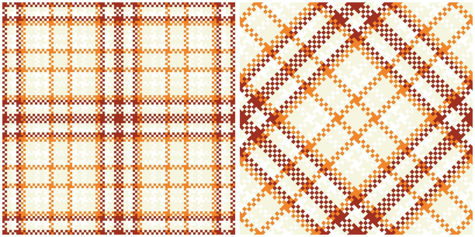 Scottish Tartan Pattern. Scottish Plaid, Template for Design Ornament. Seamless Fabric Texture. vector