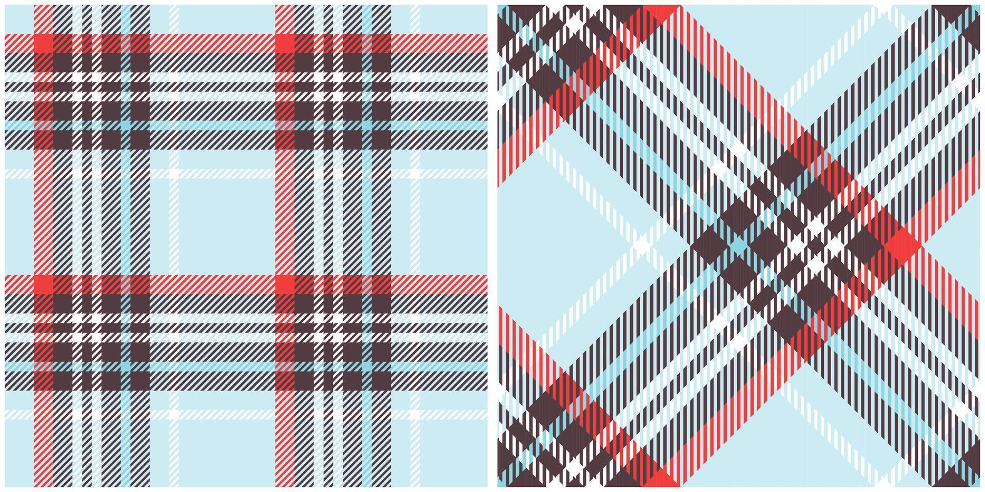 Scottish Tartan Seamless Pattern. Checkerboard Pattern Traditional Scottish Woven Fabric. Lumberjack Shirt Flannel Textile. Pattern Tile Swatch Included. vector