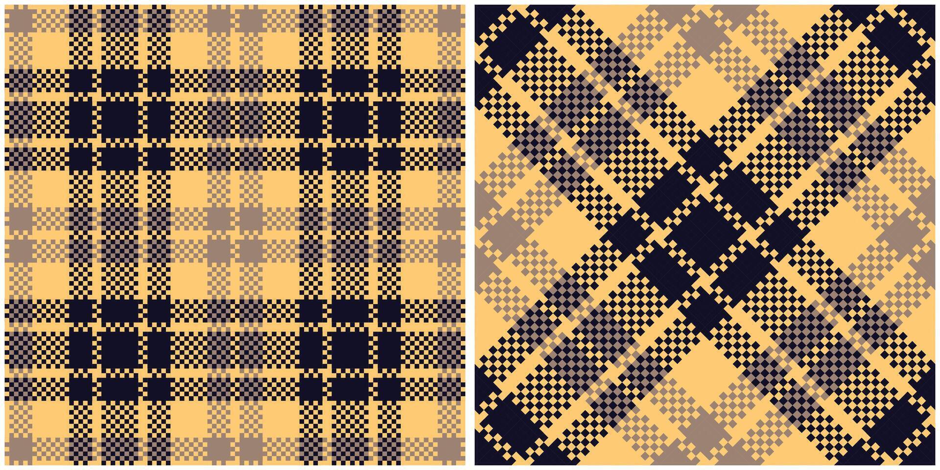 Classic Scottish Tartan Design. Checkerboard Pattern. Template for Design Ornament. Seamless Fabric Texture. vector
