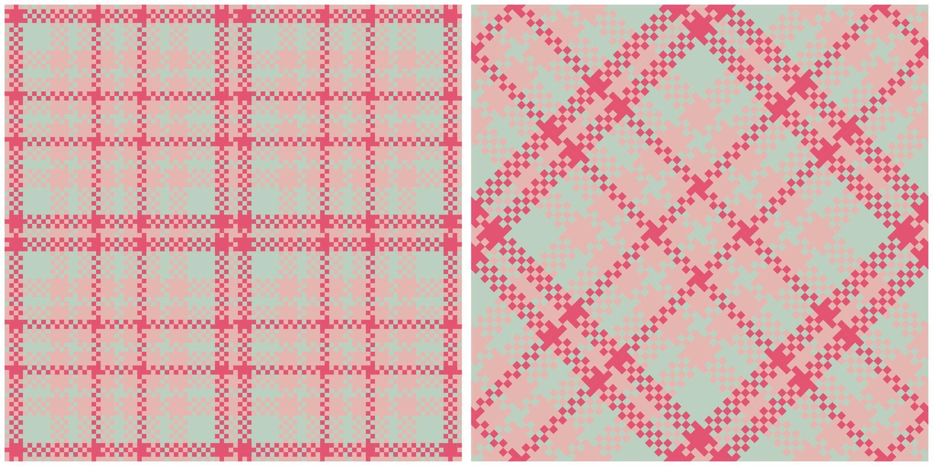 Tartan Plaid Seamless Pattern. Plaid Patterns Seamless. Seamless Tartan Illustration Set for Scarf, Blanket, Other Modern Spring Summer Autumn Winter Holiday Fabric Print. vector