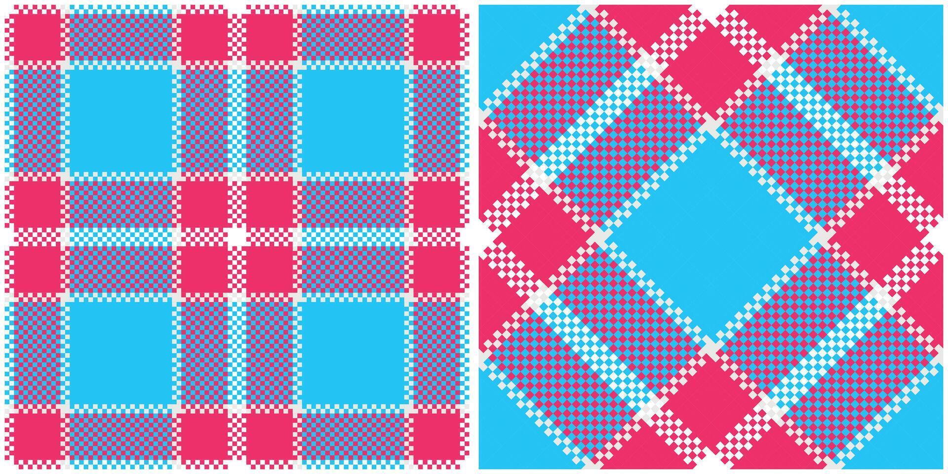 Tartan Plaid Seamless Pattern. Traditional Scottish Checkered Background. Template for Design Ornament. Seamless Fabric Texture. Illustration vector