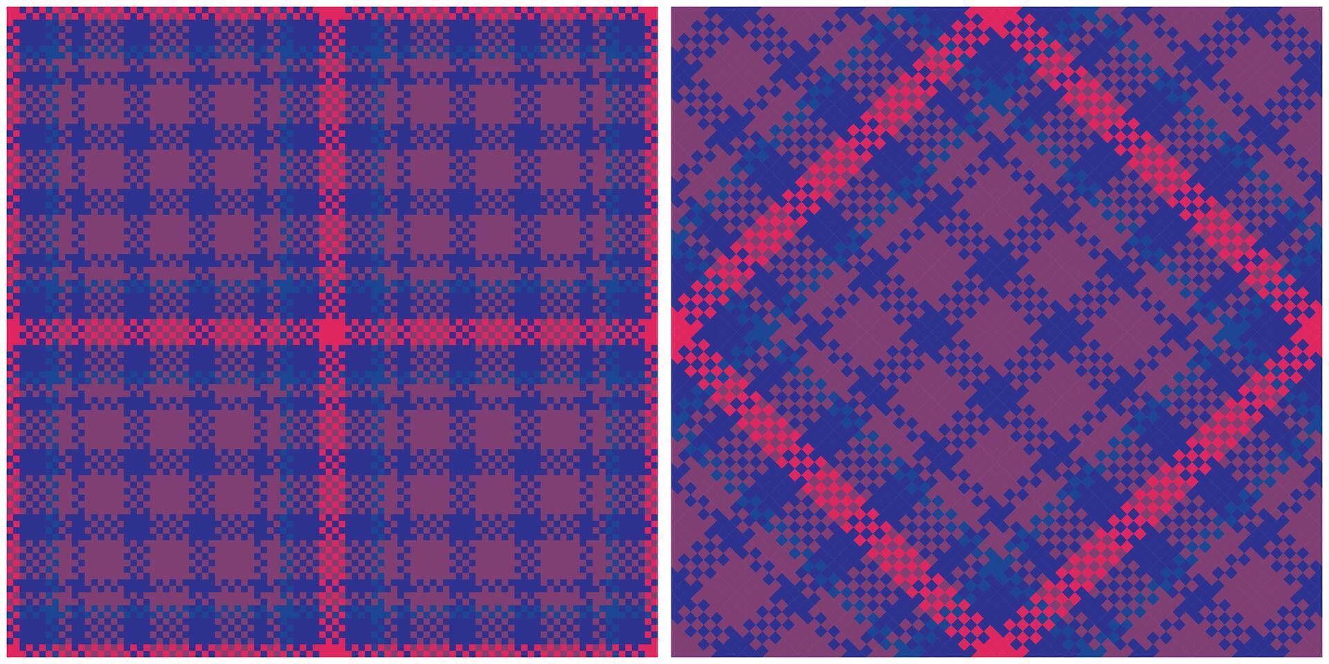 Scottish Tartan Plaid Seamless Pattern, Checkerboard Pattern. Traditional Scottish Woven Fabric. Lumberjack Shirt Flannel Textile. Pattern Tile Swatch Included. vector