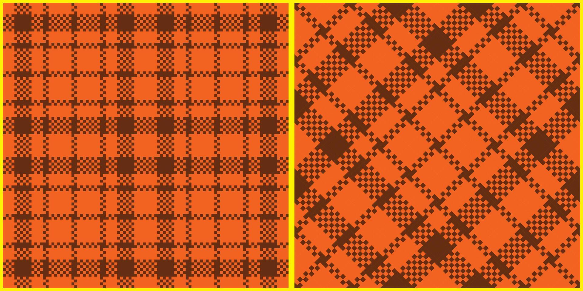 Tartan Plaid Pattern Seamless. Traditional Scottish Checkered Background. Seamless Tartan Illustration Set for Scarf, Blanket, Other Modern Spring Summer Autumn Winter Holiday Fabric Print. vector