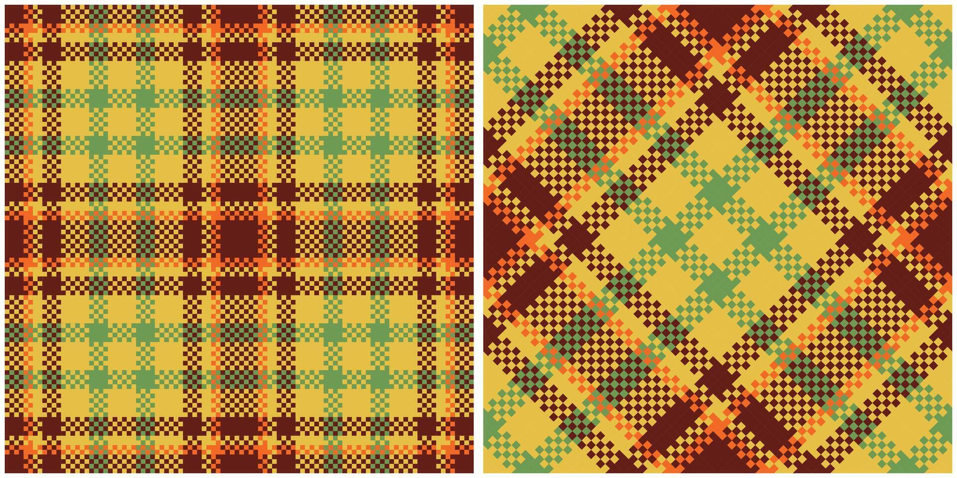 Tartan Plaid Pattern Seamless. Abstract Check Plaid Pattern. Traditional Scottish Woven Fabric. Lumberjack Shirt Flannel Textile. Pattern Tile Swatch Included. vector