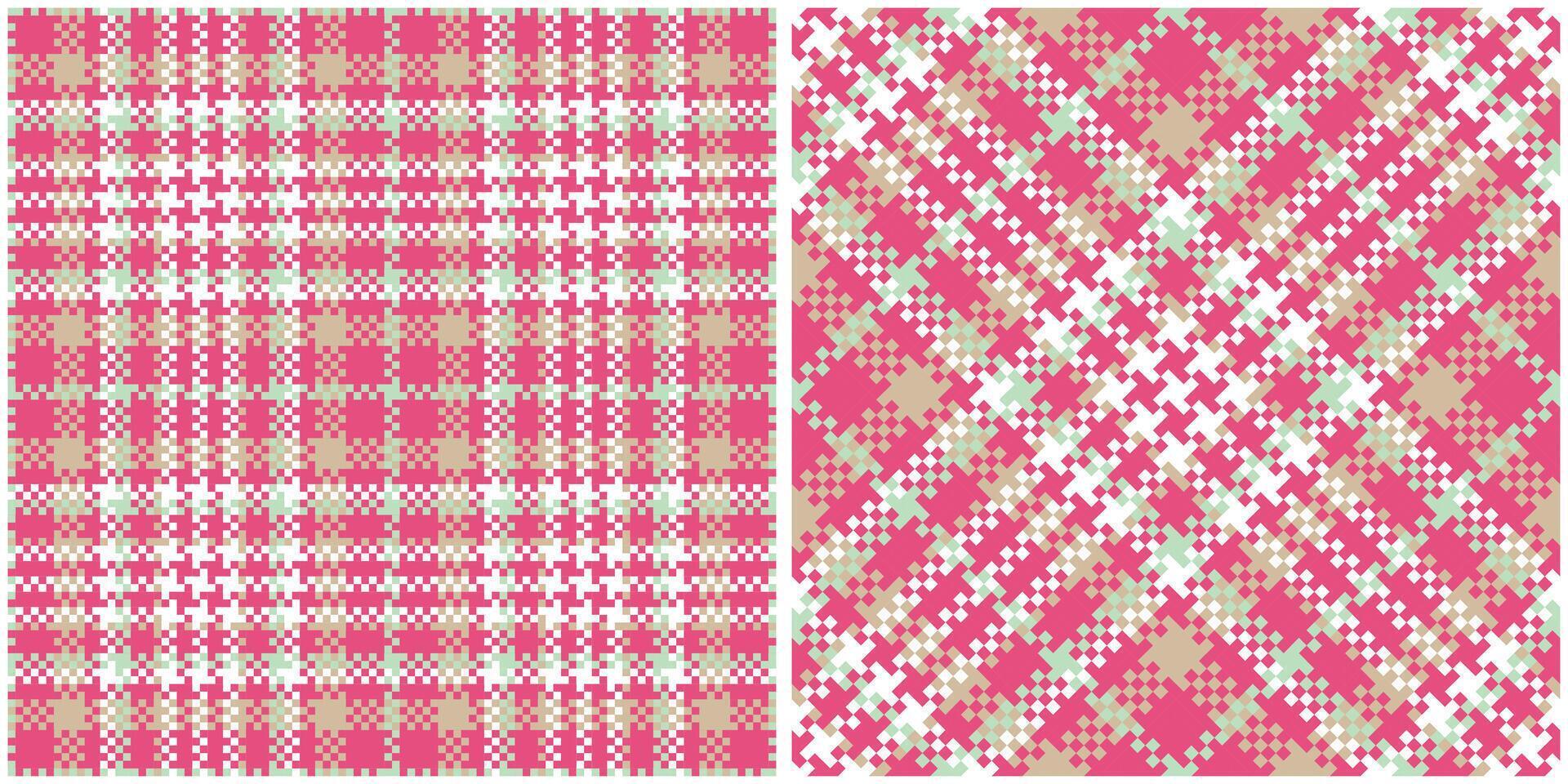 Scottish Tartan Plaid Seamless Pattern, Checkerboard Pattern. Flannel Shirt Tartan Patterns. Trendy Tiles Illustration for Wallpapers. vector