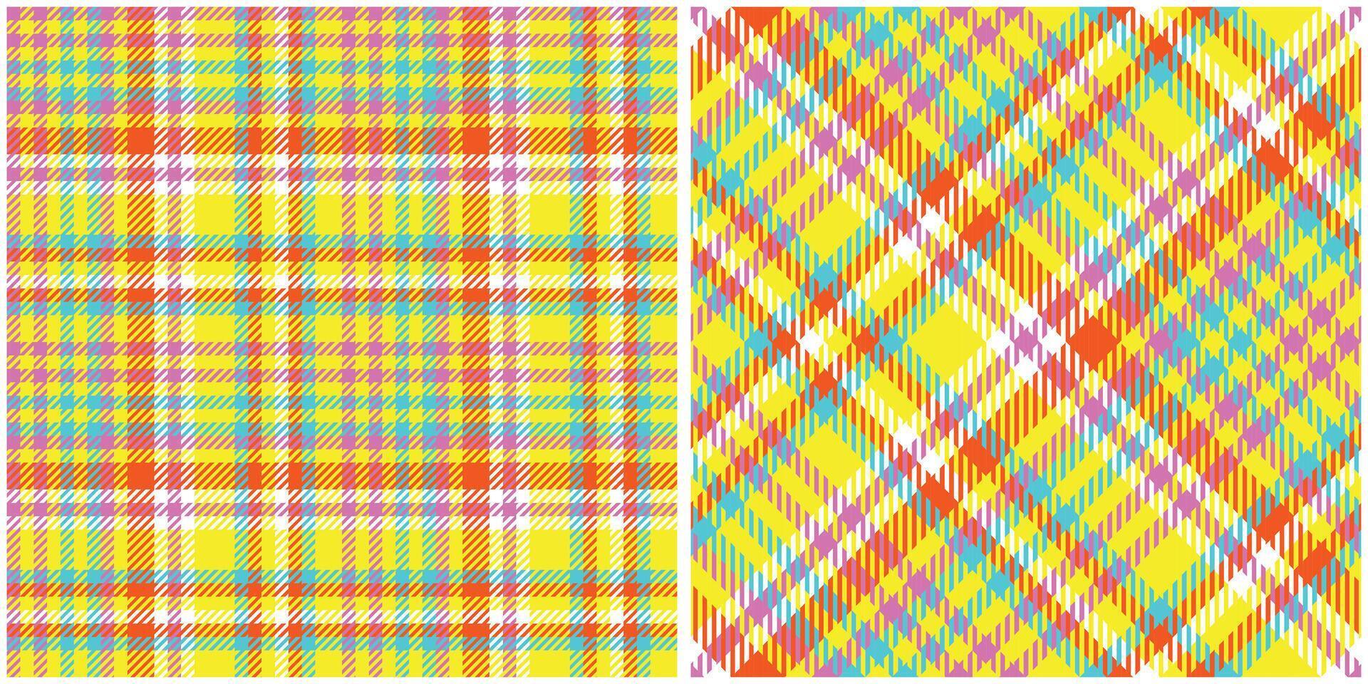 Scottish Tartan Seamless Pattern. Classic Scottish Tartan Design. Traditional Scottish Woven Fabric. Lumberjack Shirt Flannel Textile. Pattern Tile Swatch Included. vector