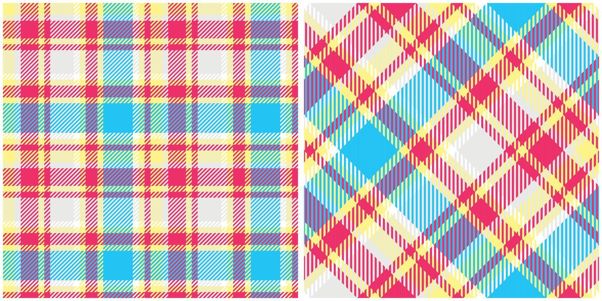 Tartan Plaid Seamless Pattern. Scottish Plaid, Template for Design Ornament. Seamless Fabric Texture. Illustration vector