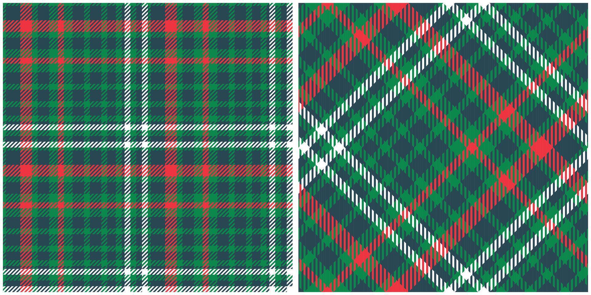 Scottish Tartan Plaid Seamless Pattern, Classic Scottish Tartan Design. Seamless Tartan Illustration Set for Scarf, Blanket, Other Modern Spring Summer Autumn Winter Holiday Fabric Print. vector