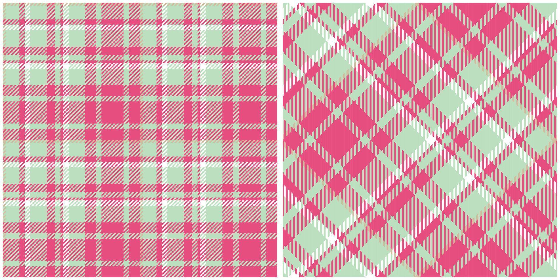 Scottish Tartan Plaid Seamless Pattern, Checkerboard Pattern. Seamless Tartan Illustration Set for Scarf, Blanket, Other Modern Spring Summer Autumn Winter Holiday Fabric Print. vector