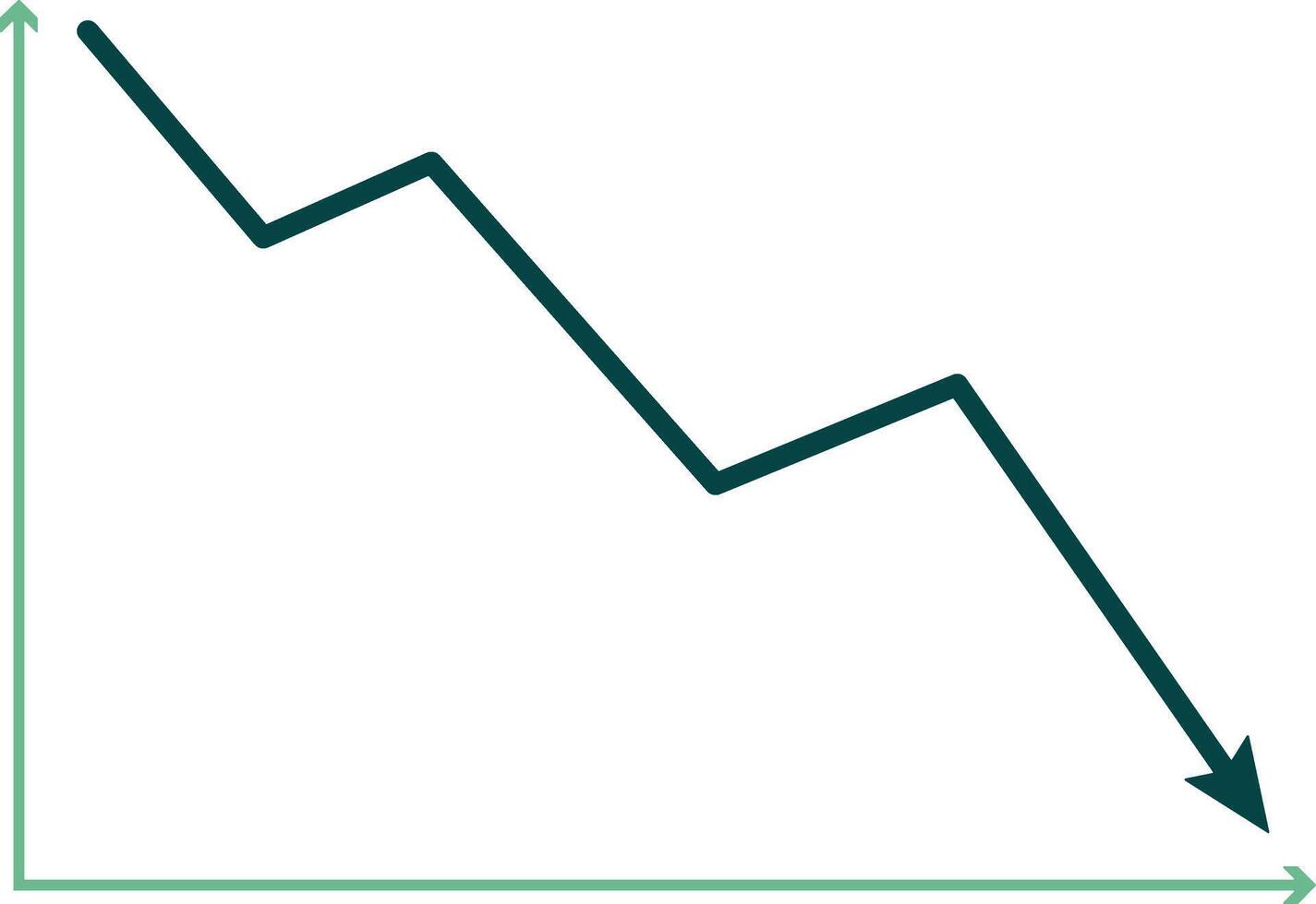 Chart icon symbol image for data statistic analysis illustration vector