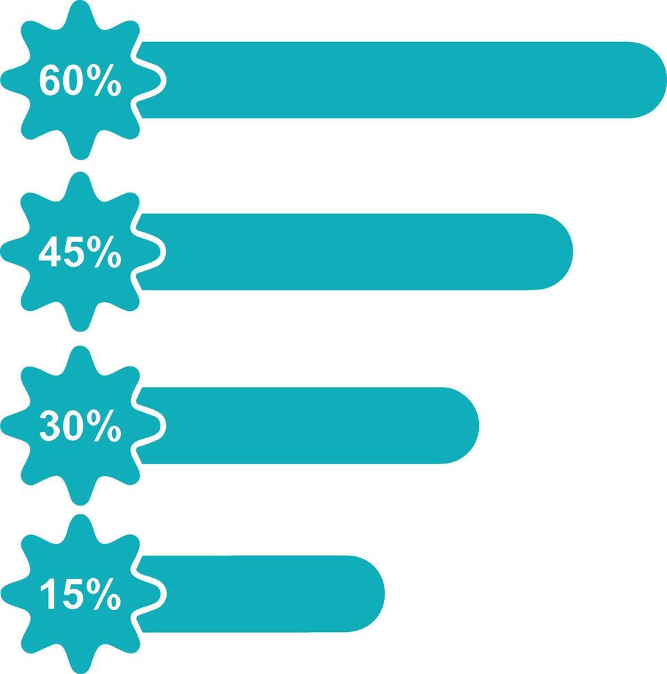 Chart icon symbol image for data statistic analysis illustration vector