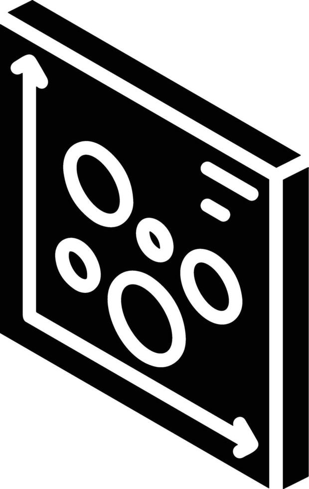 Chart icon symbol image for data statistic analysis illustration vector