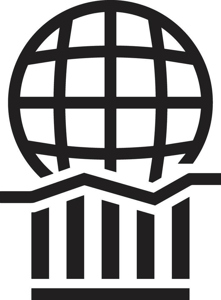 Chart icon symbol image for data statistic analysis illustration vector