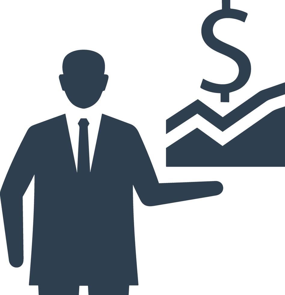 Chart icon symbol image for data statistic analysis illustration vector