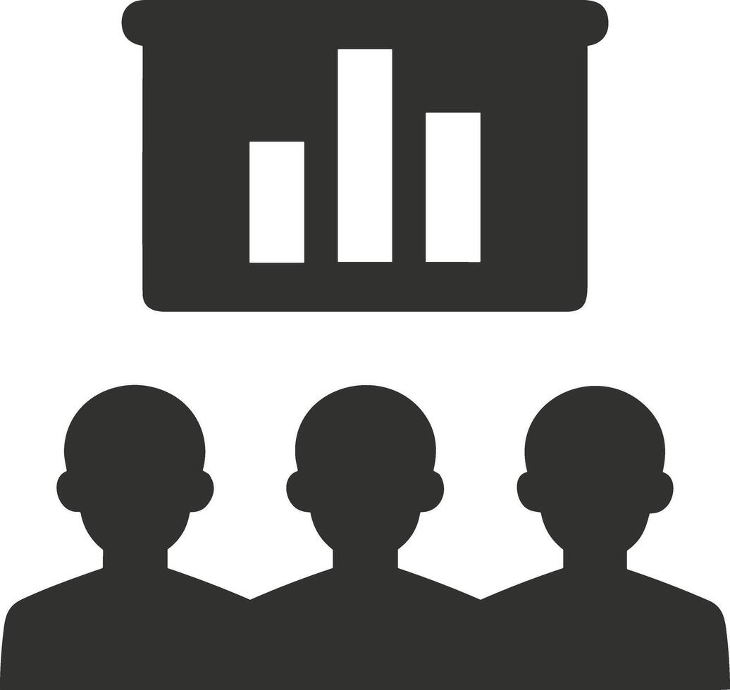 Chart icon symbol image for data statistic analysis illustration vector