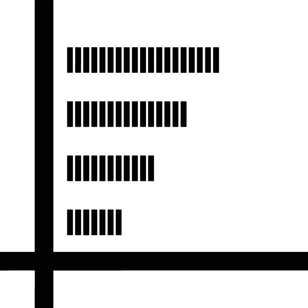 Chart icon symbol image for data statistic analysis illustration vector