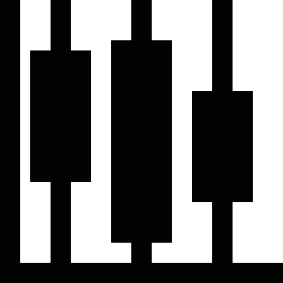 Chart icon symbol image for data statistic analysis illustration vector