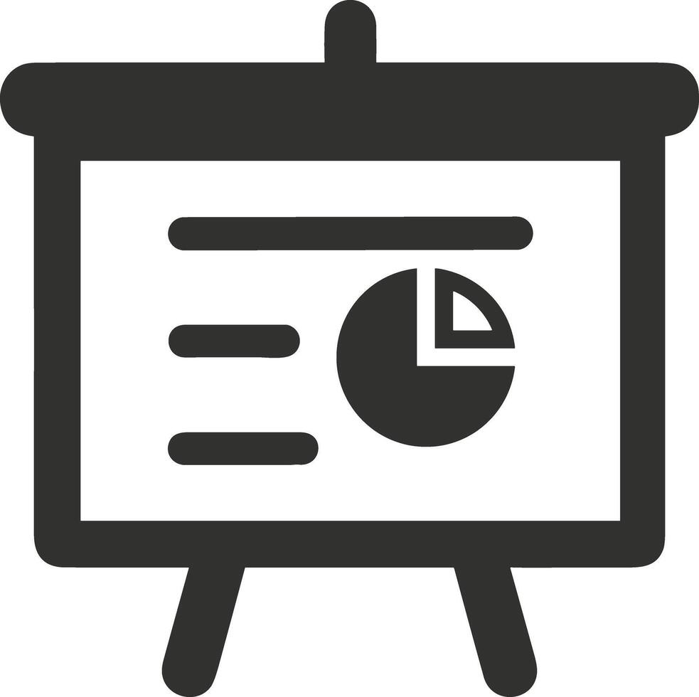 Chart icon symbol image for data statistic analysis illustration vector