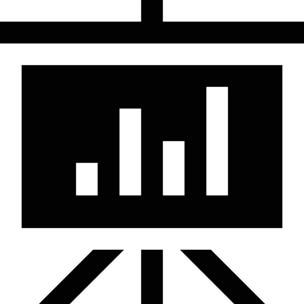 Chart icon symbol image for data statistic analysis illustration vector