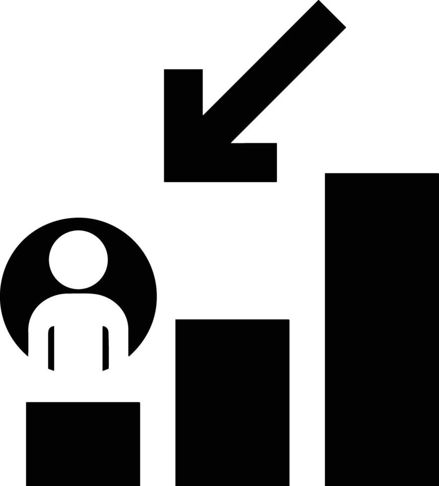 Chart icon symbol image for data statistic analysis illustration vector