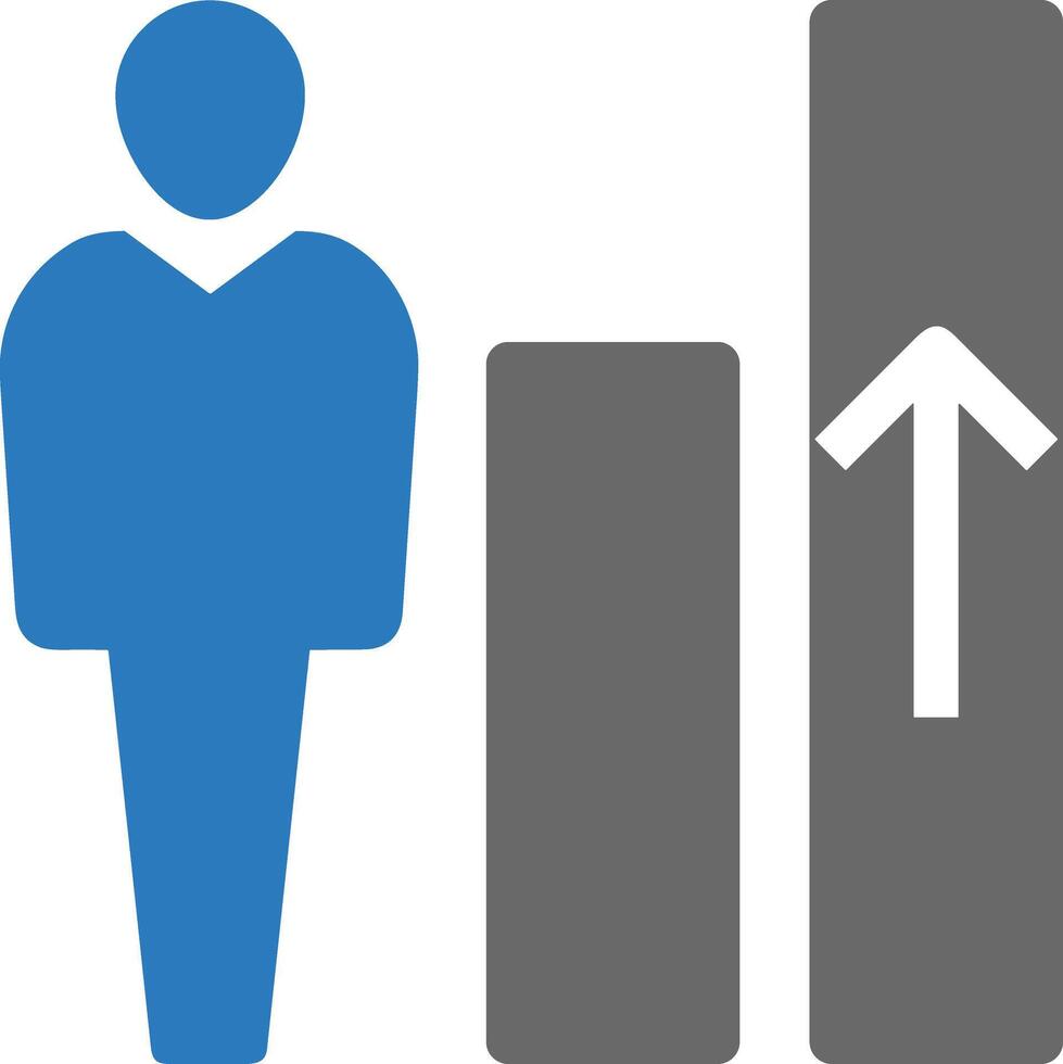 Chart icon symbol image for data statistic analysis illustration vector
