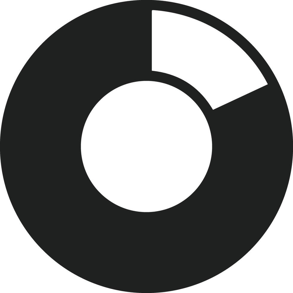 Chart icon symbol image for data statistic analysis illustration vector