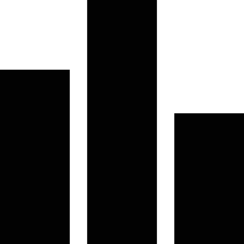 Chart icon symbol image for data statistic analysis illustration vector