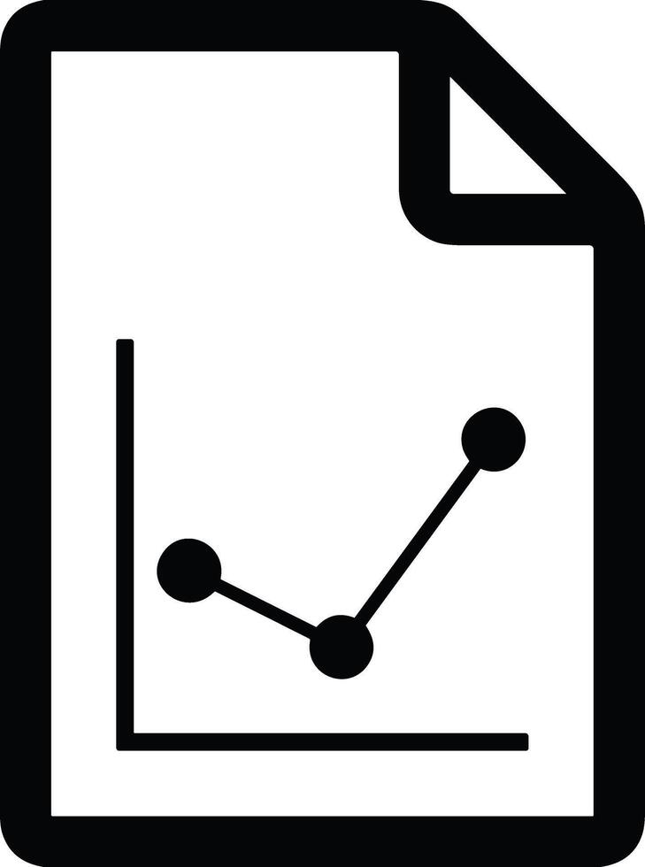 Chart icon symbol image for data statistic analysis illustration vector