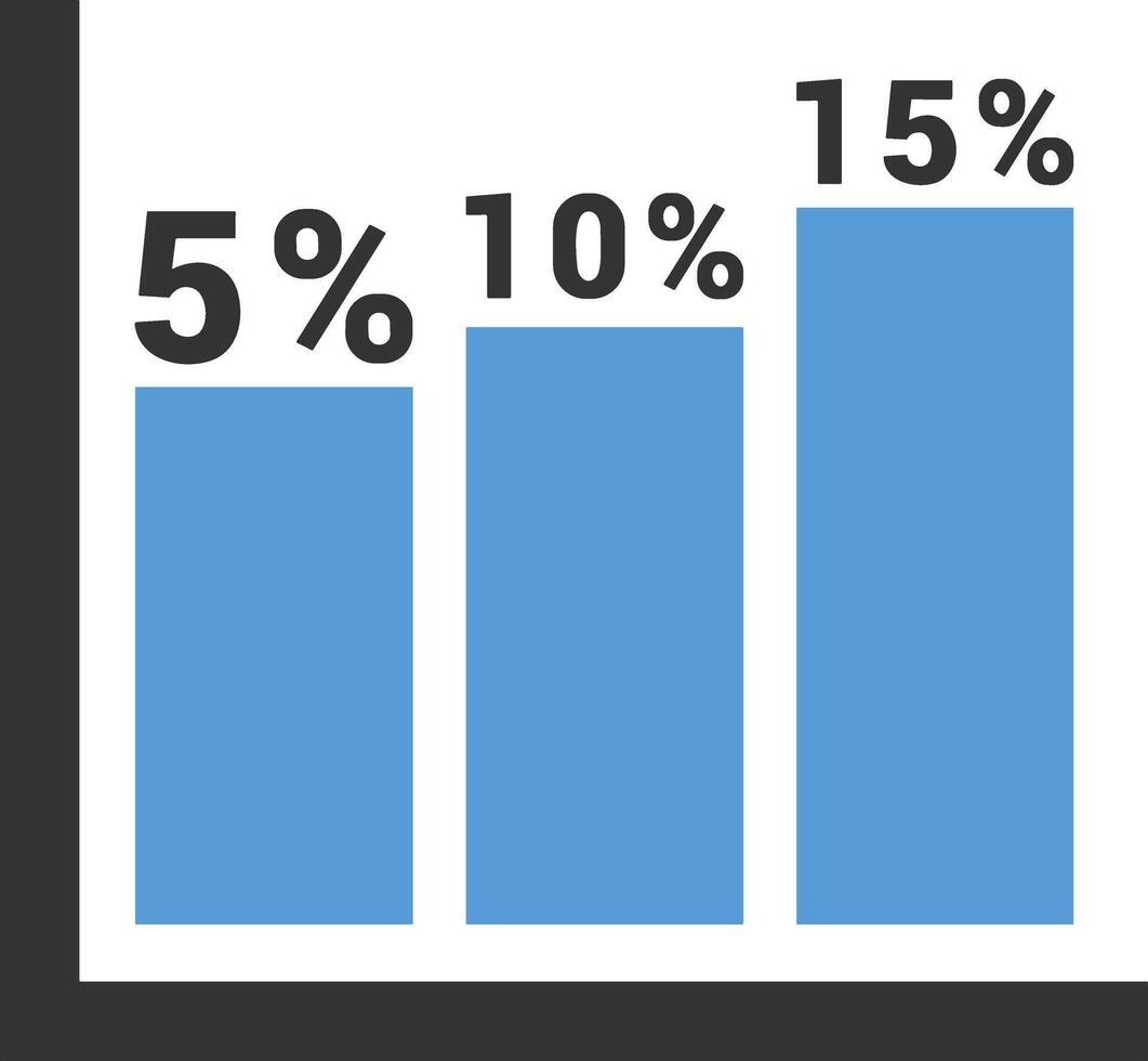 Chart icon symbol image for data statistic analysis illustration vector