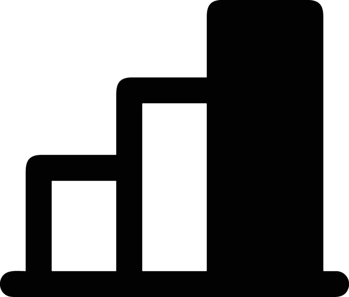 Chart icon symbol image for data statistic analysis illustration vector
