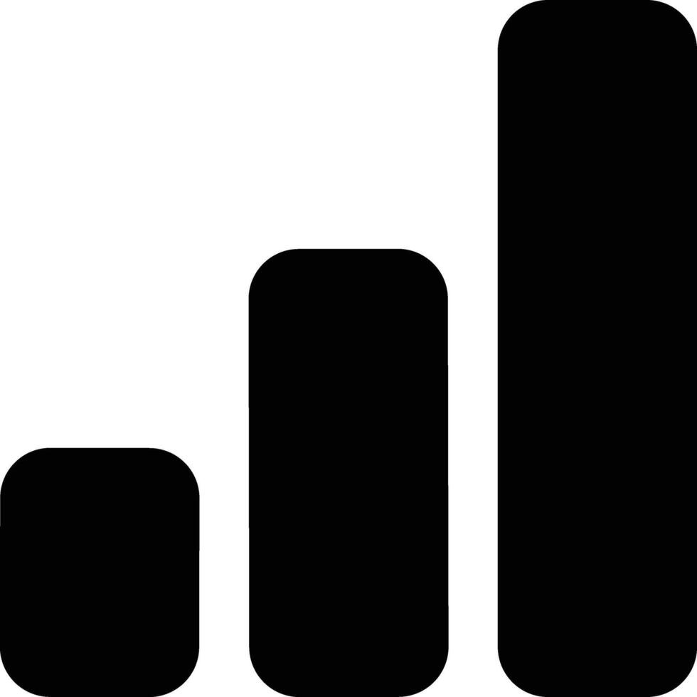 Chart icon symbol image for data statistic analysis illustration vector