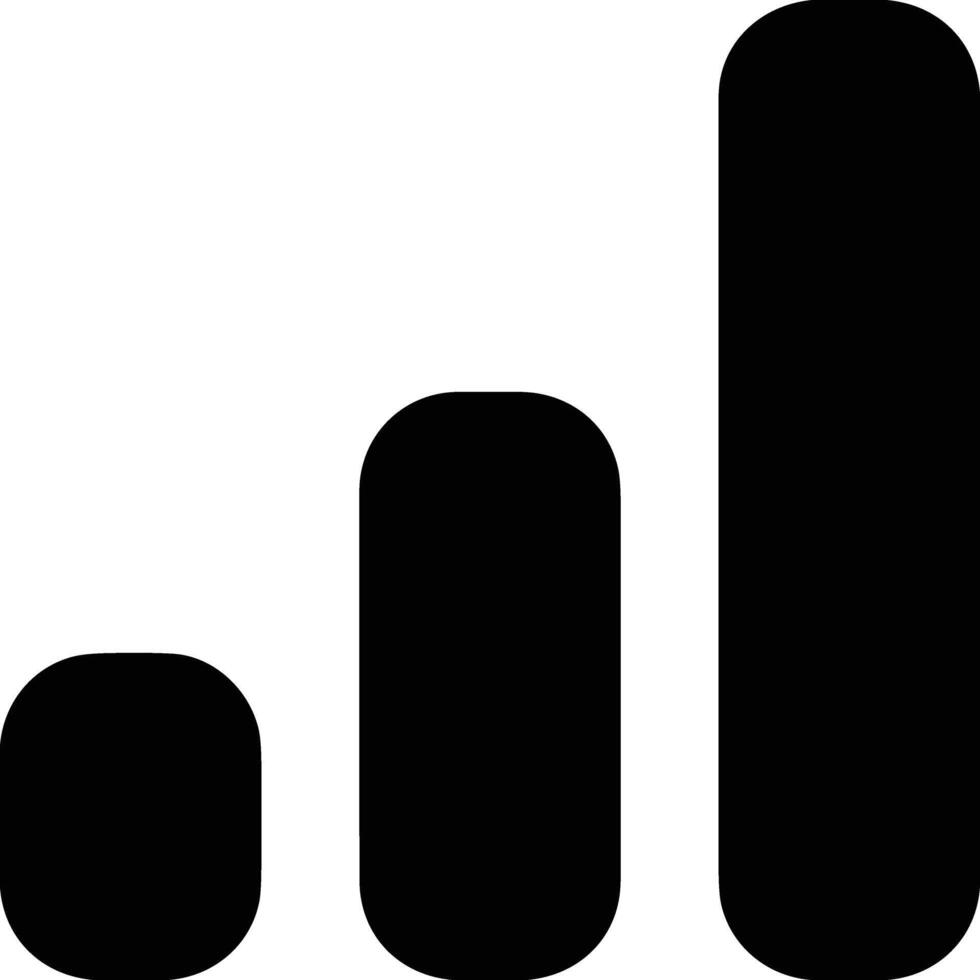 Chart icon symbol image for data statistic analysis illustration vector
