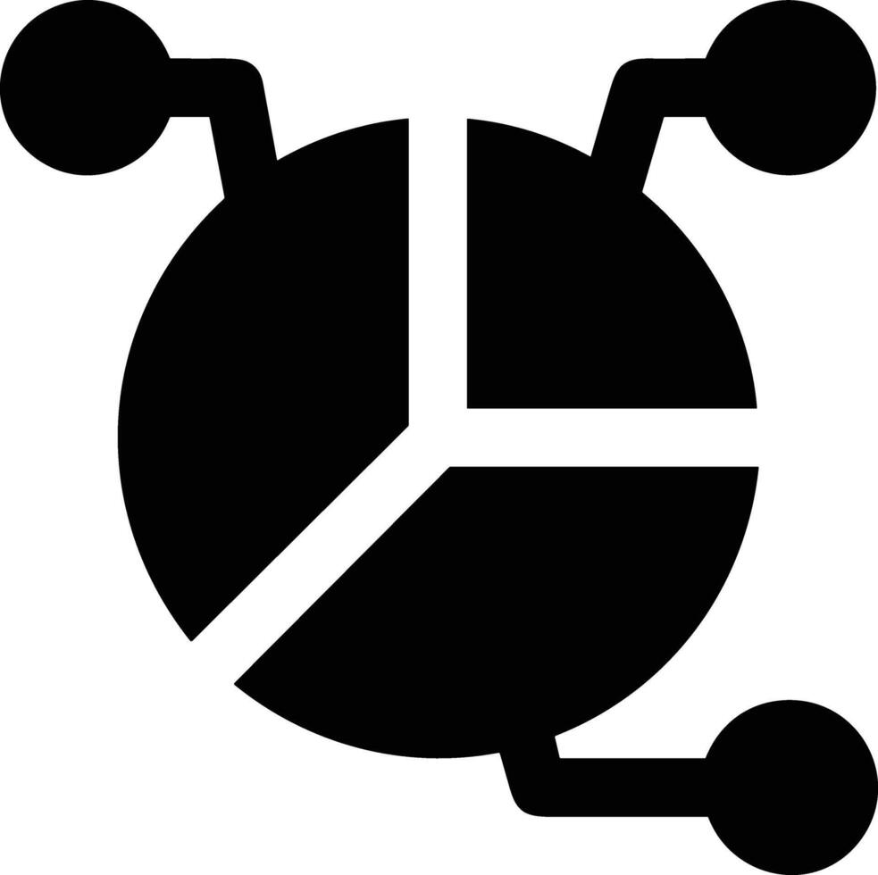 Chart icon symbol image for data statistic analysis illustration vector