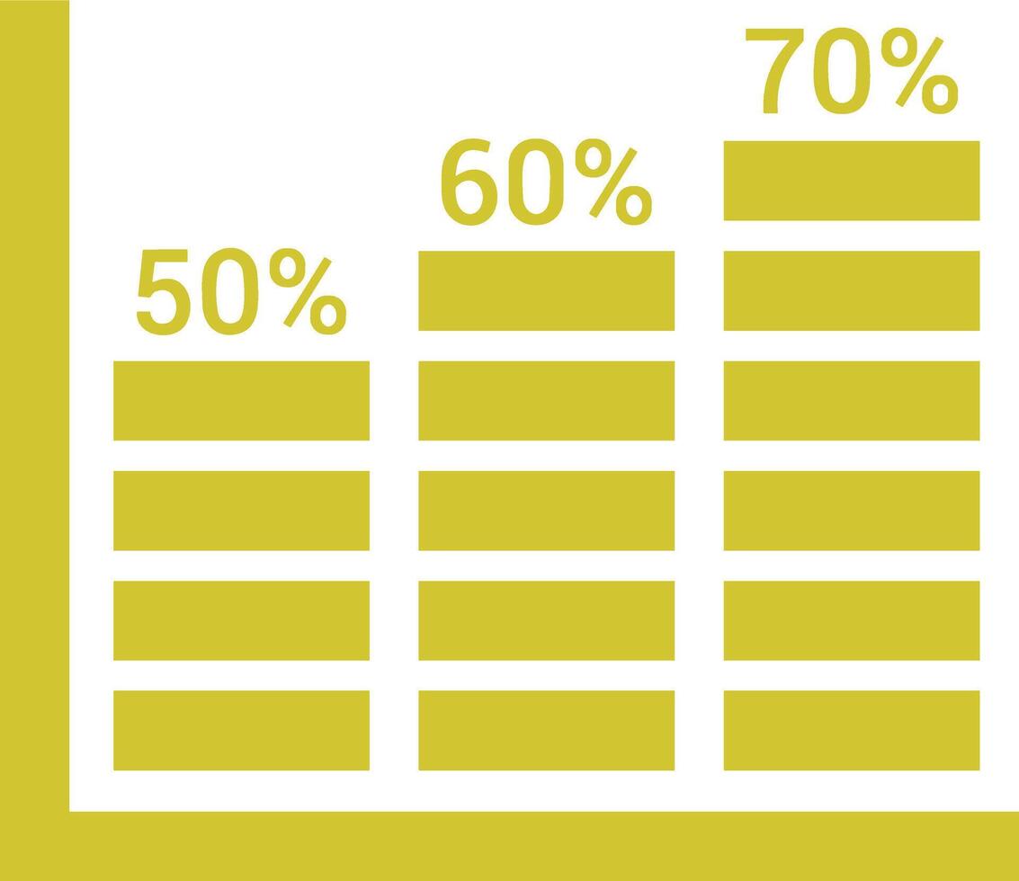 Chart icon symbol image for data statistic analysis illustration vector