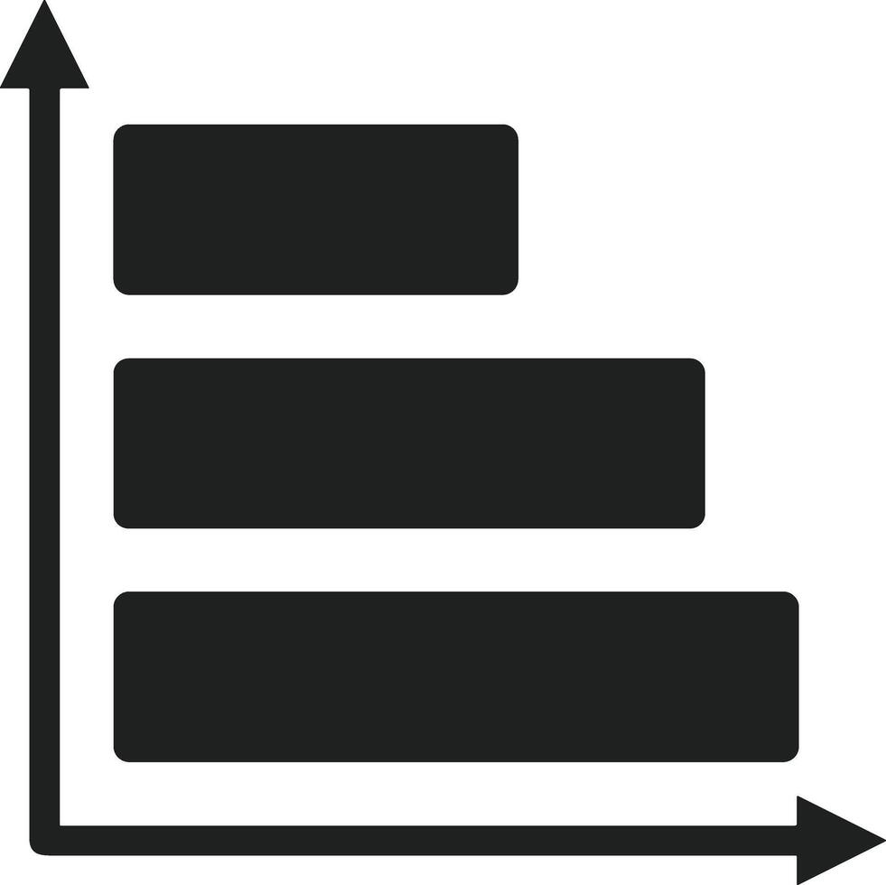 Chart icon symbol image for data statistic analysis illustration vector