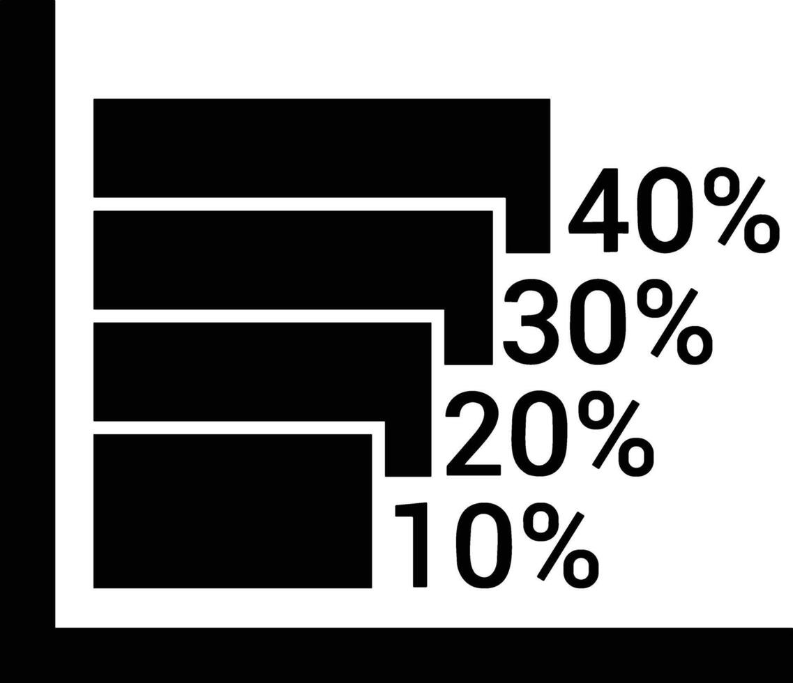 Chart icon symbol image for data statistic analysis illustration vector