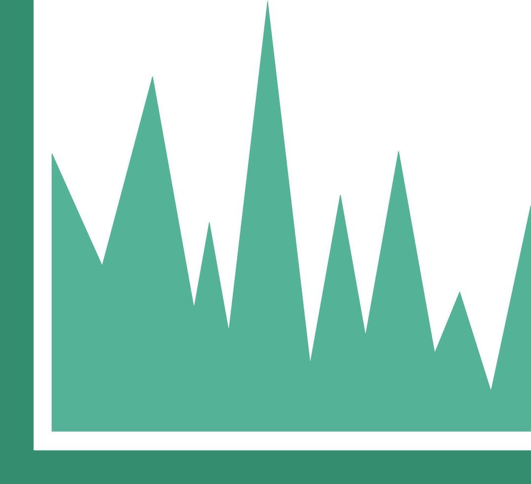 Chart icon symbol image for data statistic analysis illustration vector