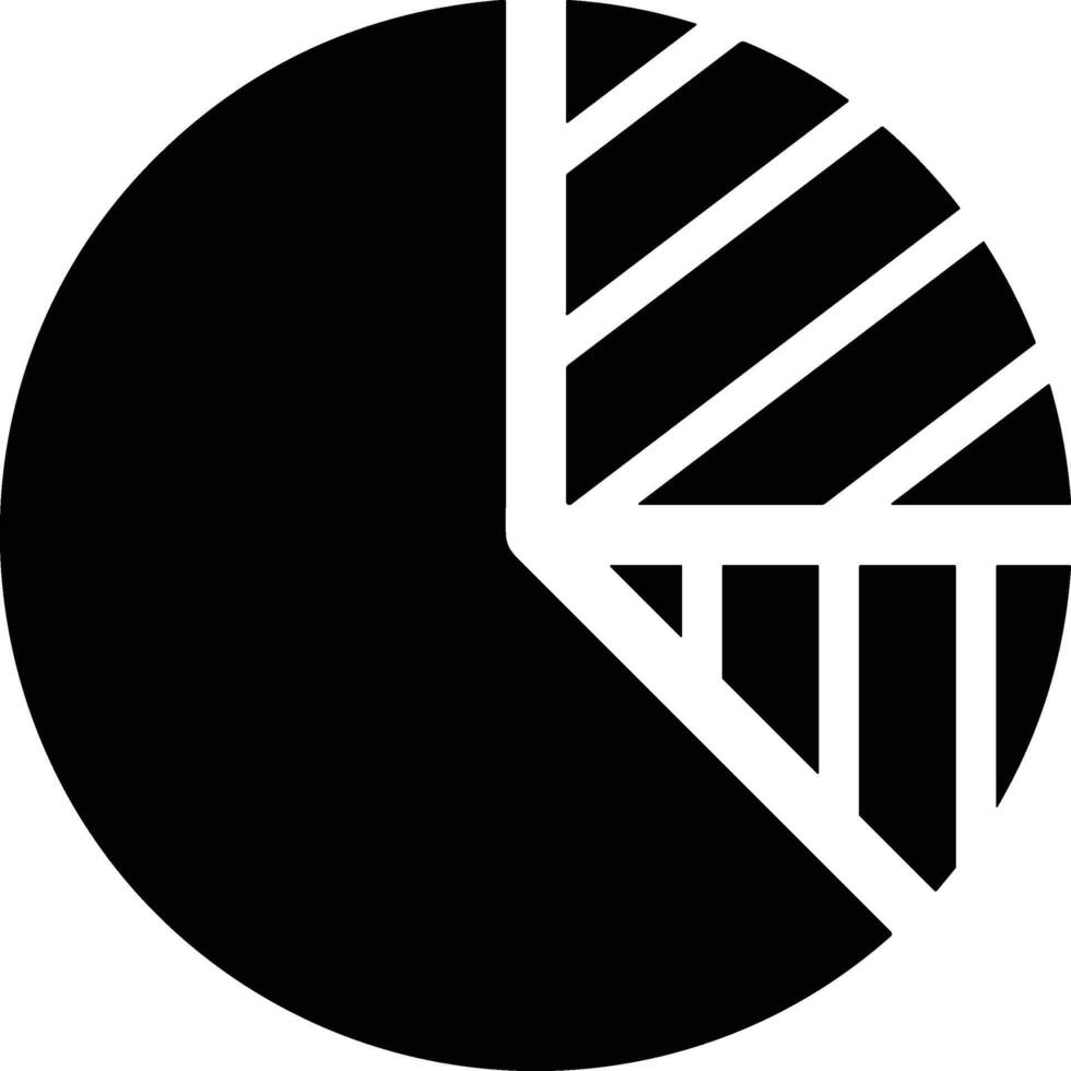 Chart icon symbol image for data statistic analysis illustration vector