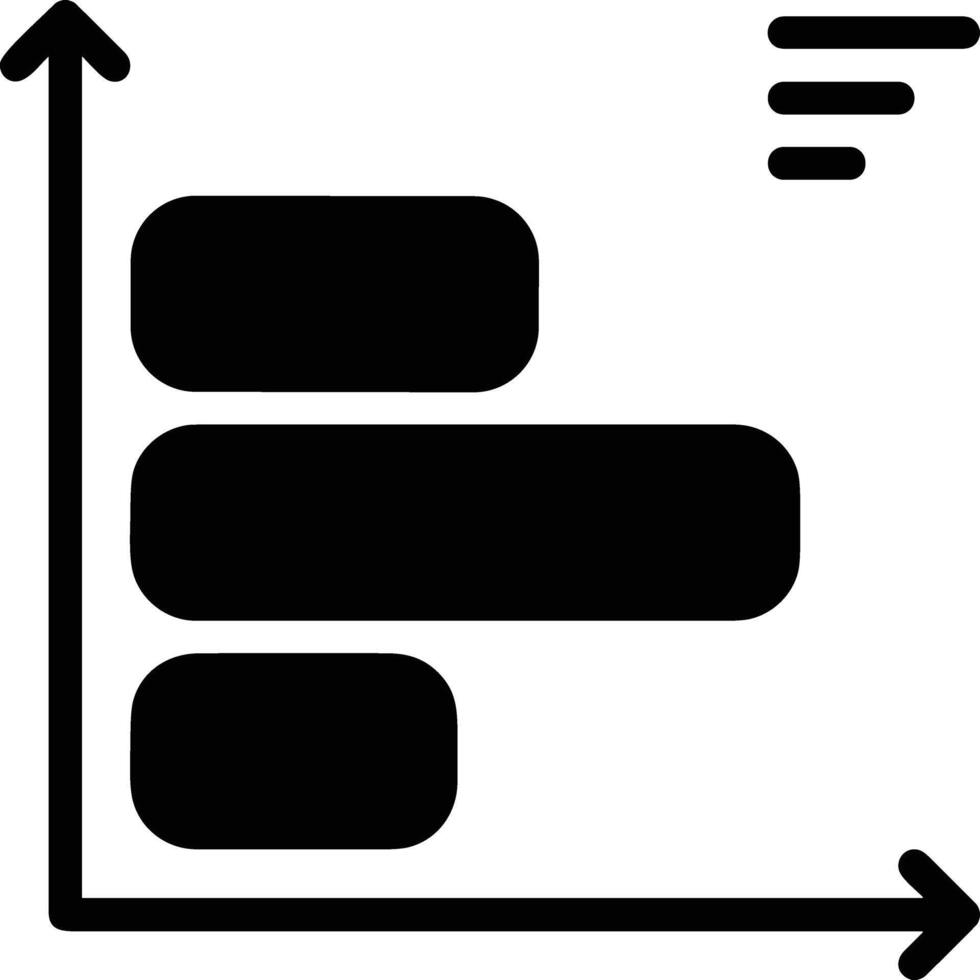 Chart icon symbol image for data statistic analysis illustration vector