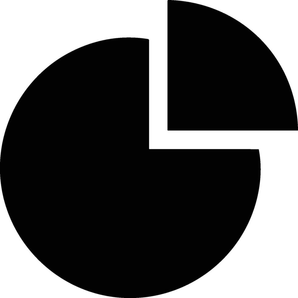 Chart icon symbol image for data statistic analysis illustration vector