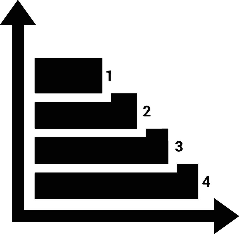 Chart icon symbol image for data statistic analysis illustration vector