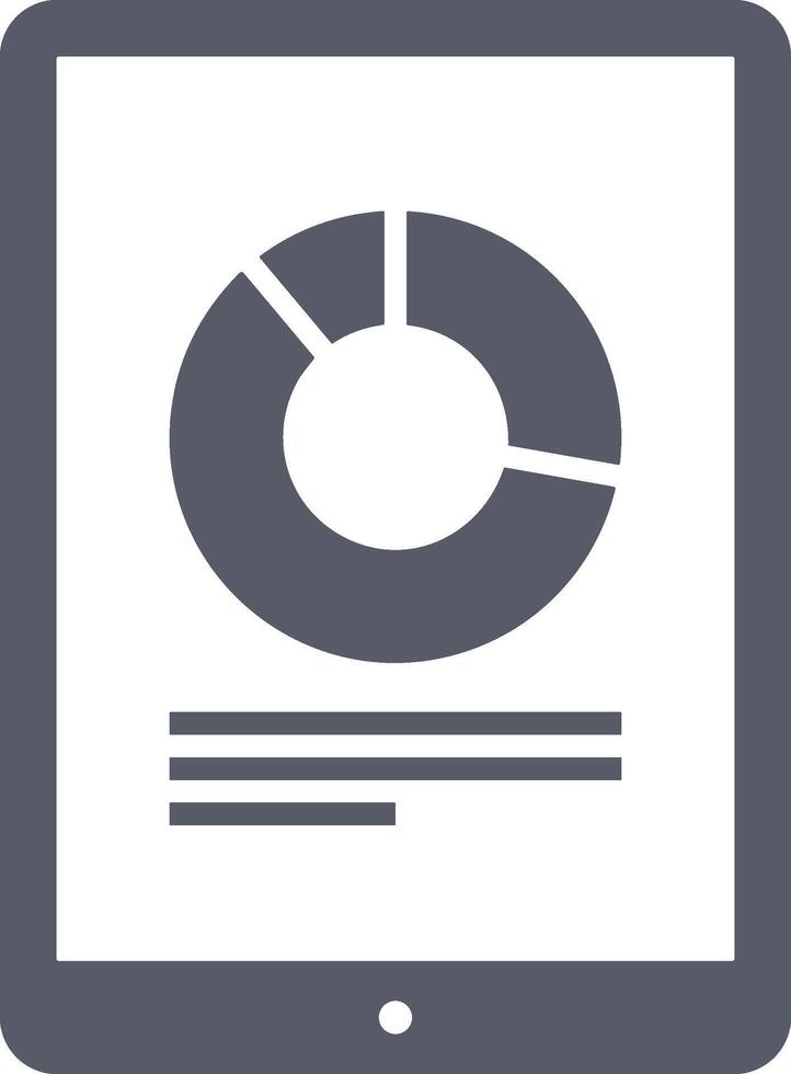 Chart icon symbol image for data statistic analysis illustration vector