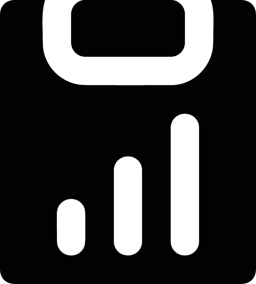 Chart icon symbol image for data statistic analysis illustration vector