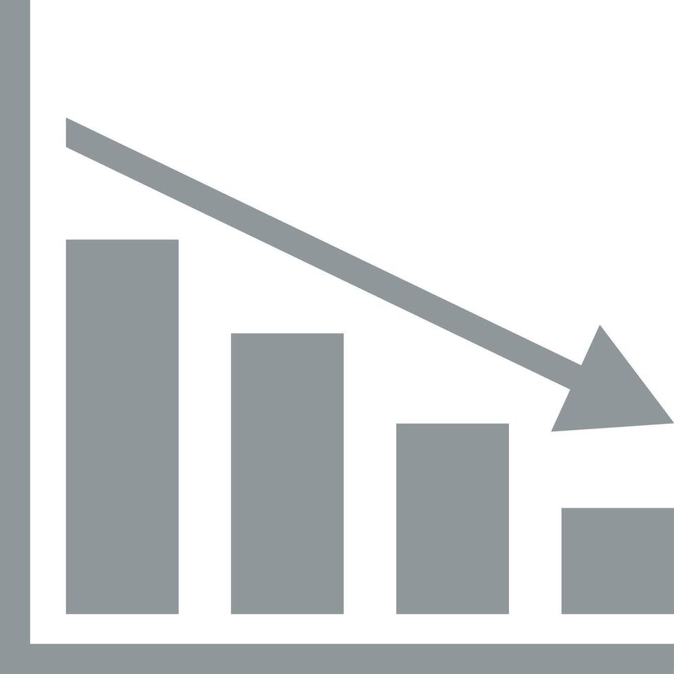 Chart icon symbol image for data statistic analysis illustration vector