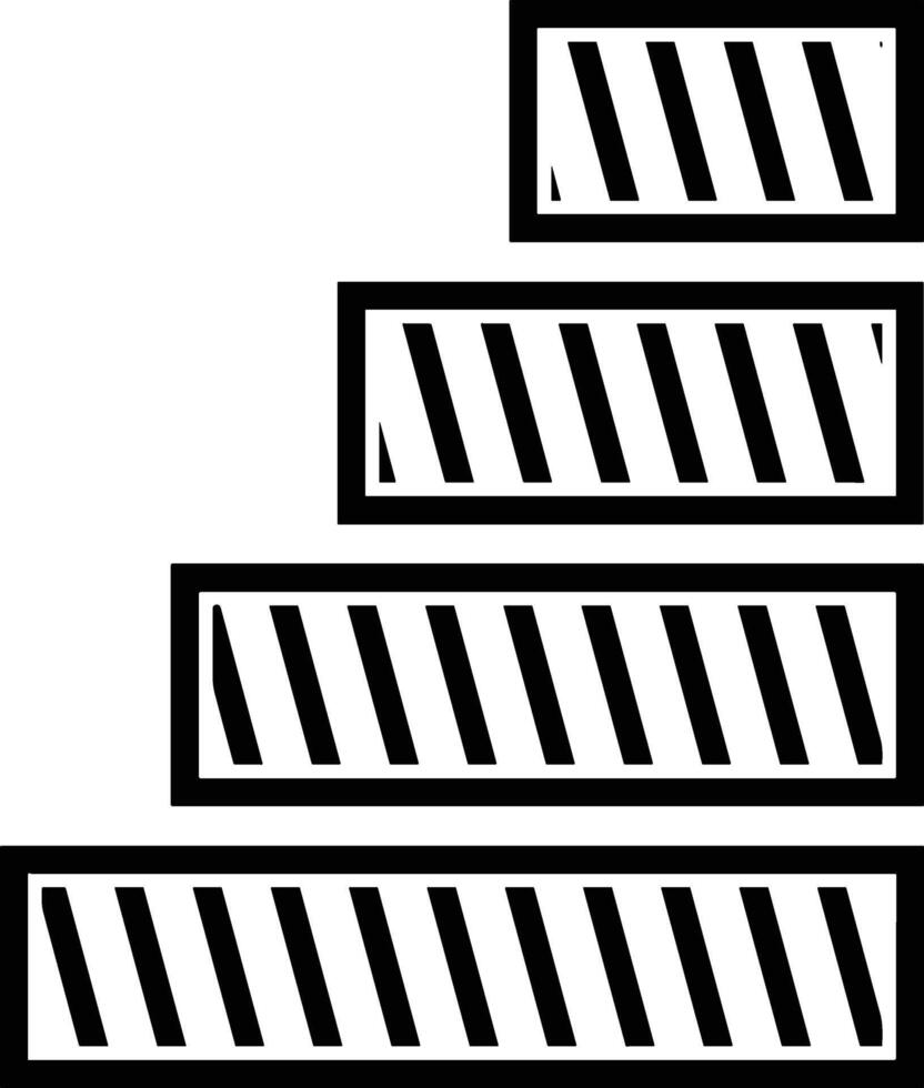 Chart icon symbol image for data statistic analysis illustration vector