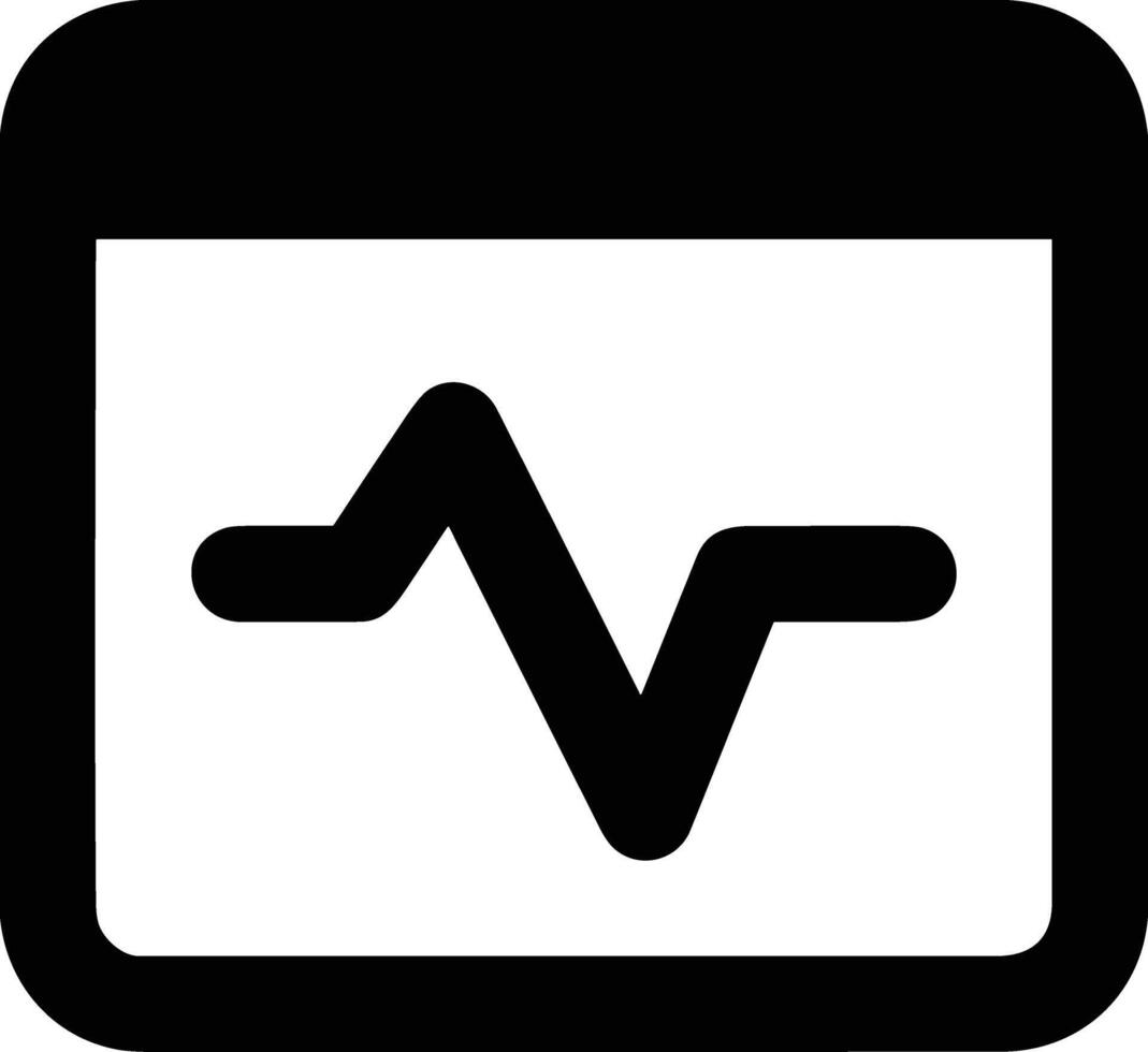 Chart icon symbol image for data statistic analysis illustration vector